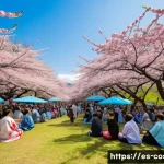 코스타리카 일본과의 교류 역사 - A vibrant cultural festival scene in Costa Rica celebrating Japanese traditions: people of diverse a...